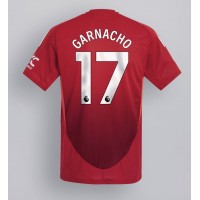 Camisa de time de futebol Manchester United Alejandro Garnacho #17 Replicas 1º Equipamento 2024-25 Manga Curta